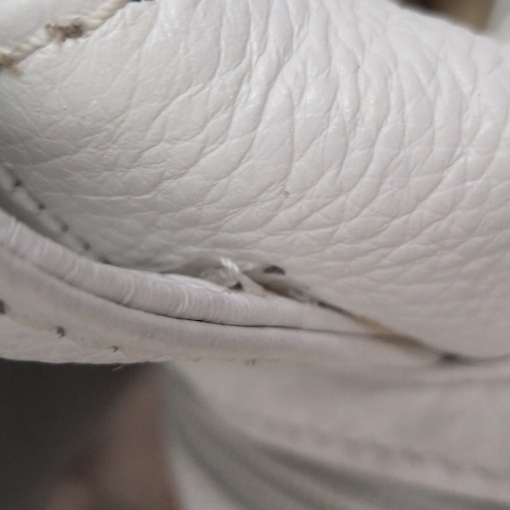 Vera Pelle White Shoulder Bag - Picture 6 of 11